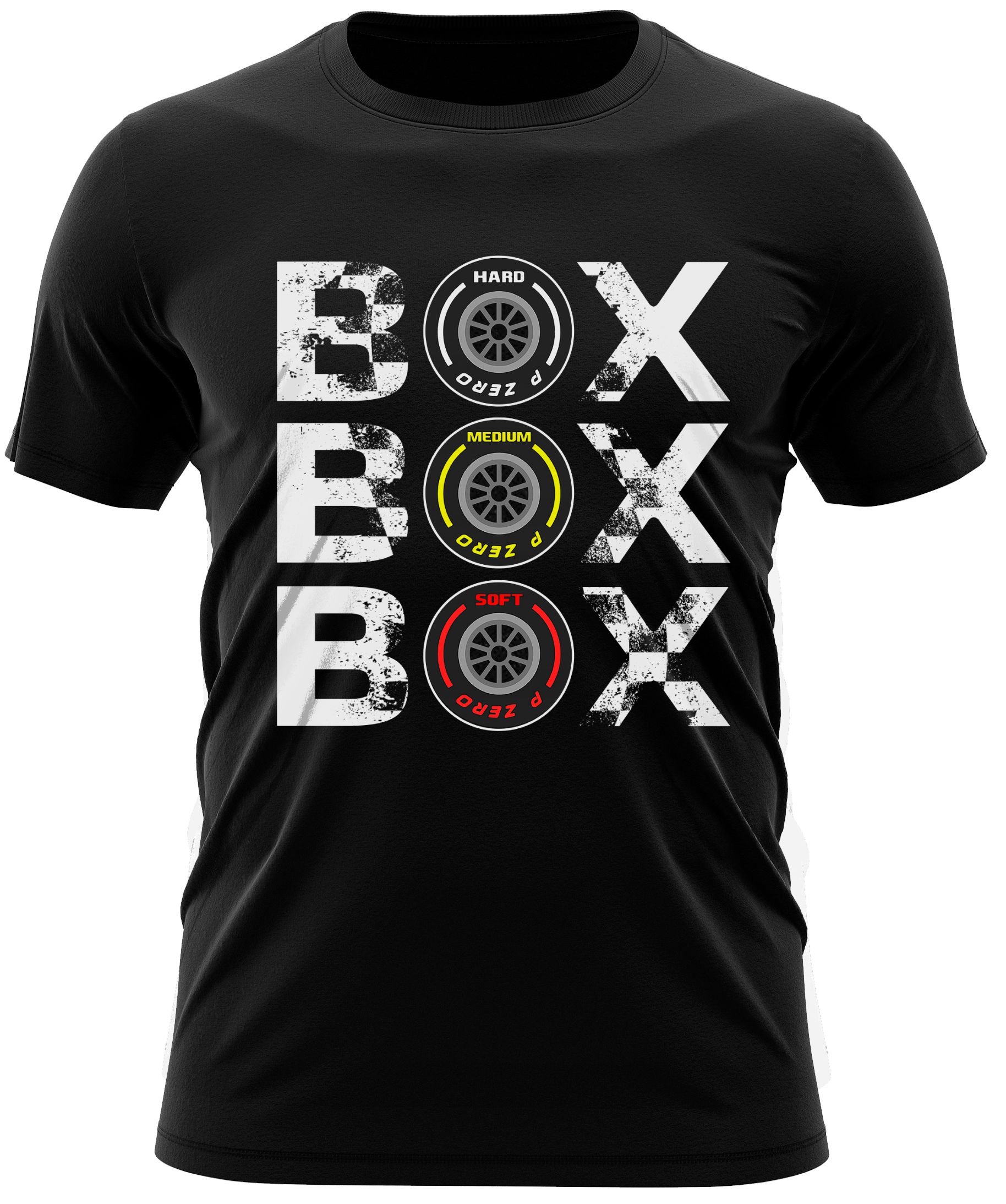 Box box box — opony wyścigowe, prezent dla fana F1