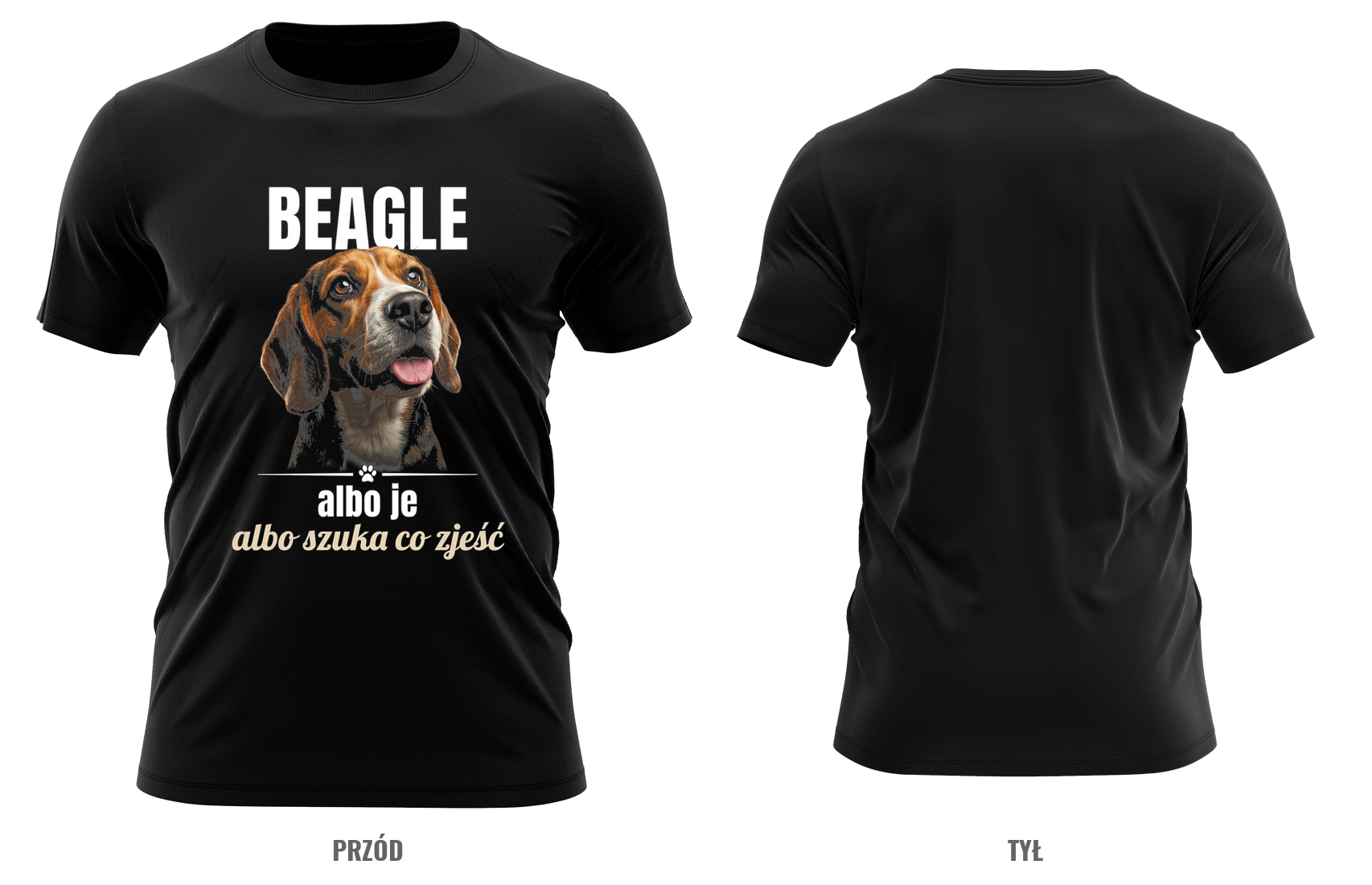 Beagle — albo je, albo szuka, co zjeść