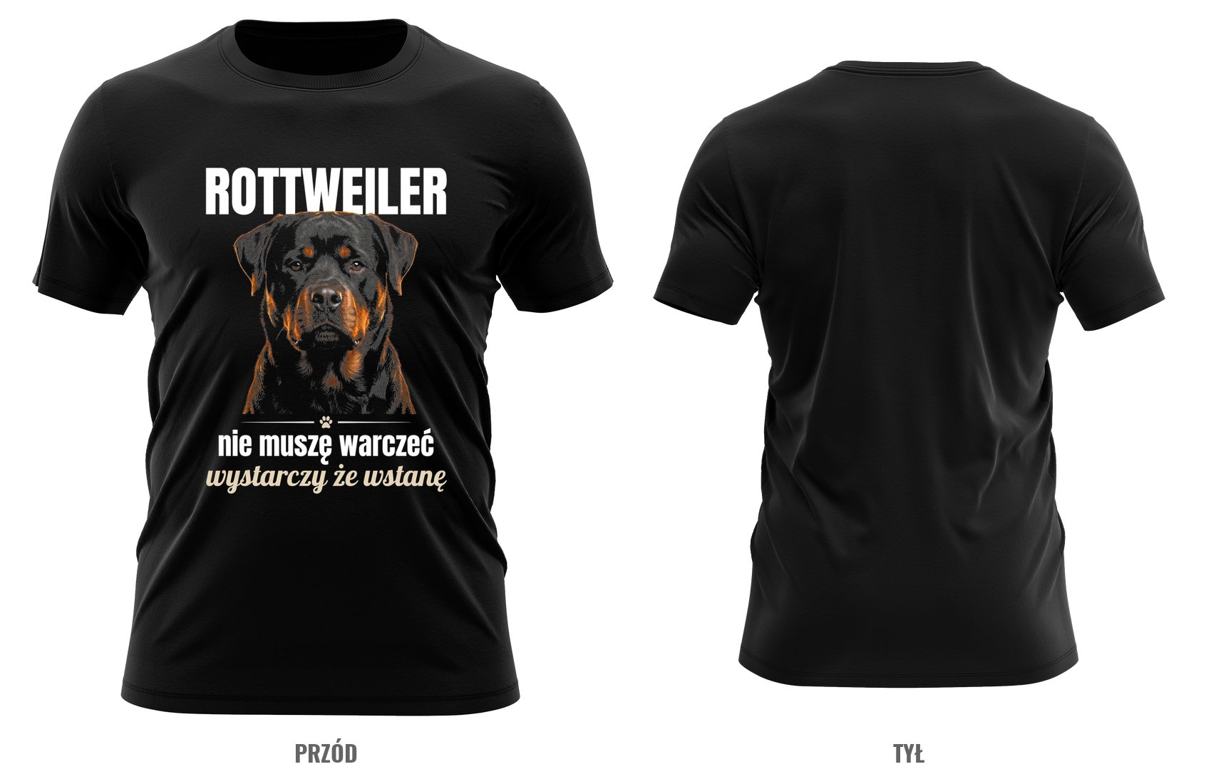 Rottweiler — nie muszę warczeć