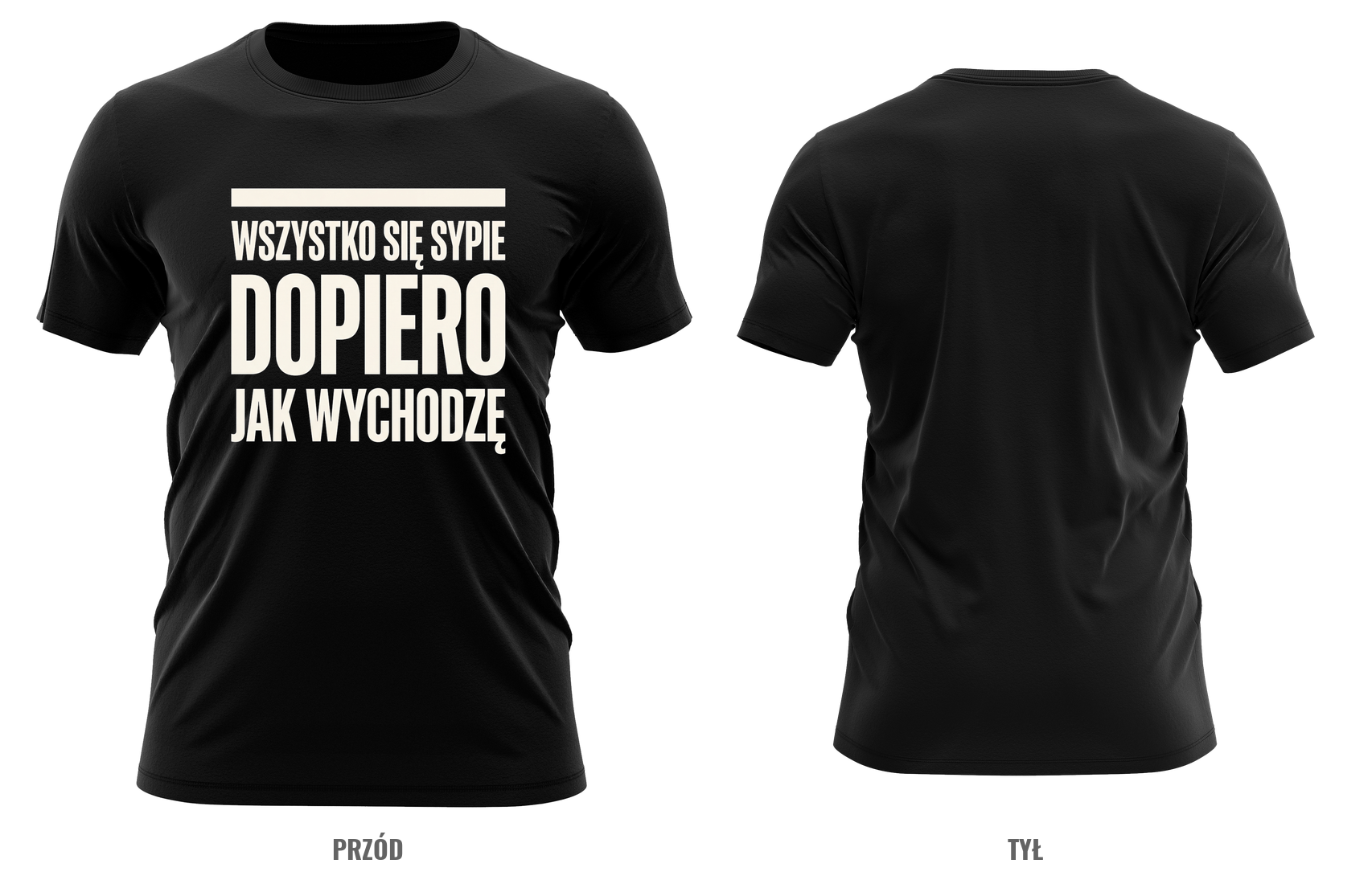 Wszystko się sypie dopiero, jak wychodzę