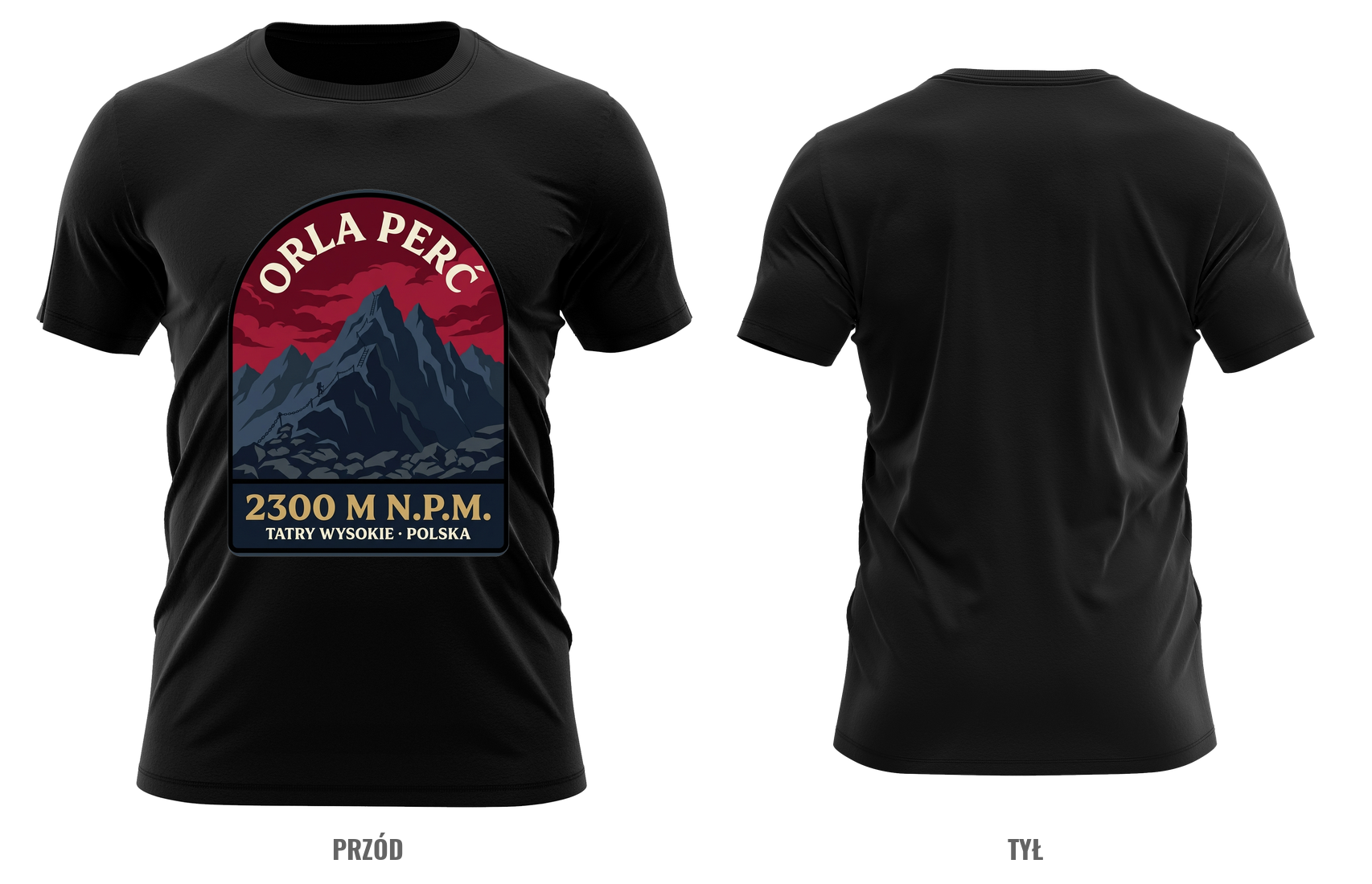 Orla Perć — plakat retro