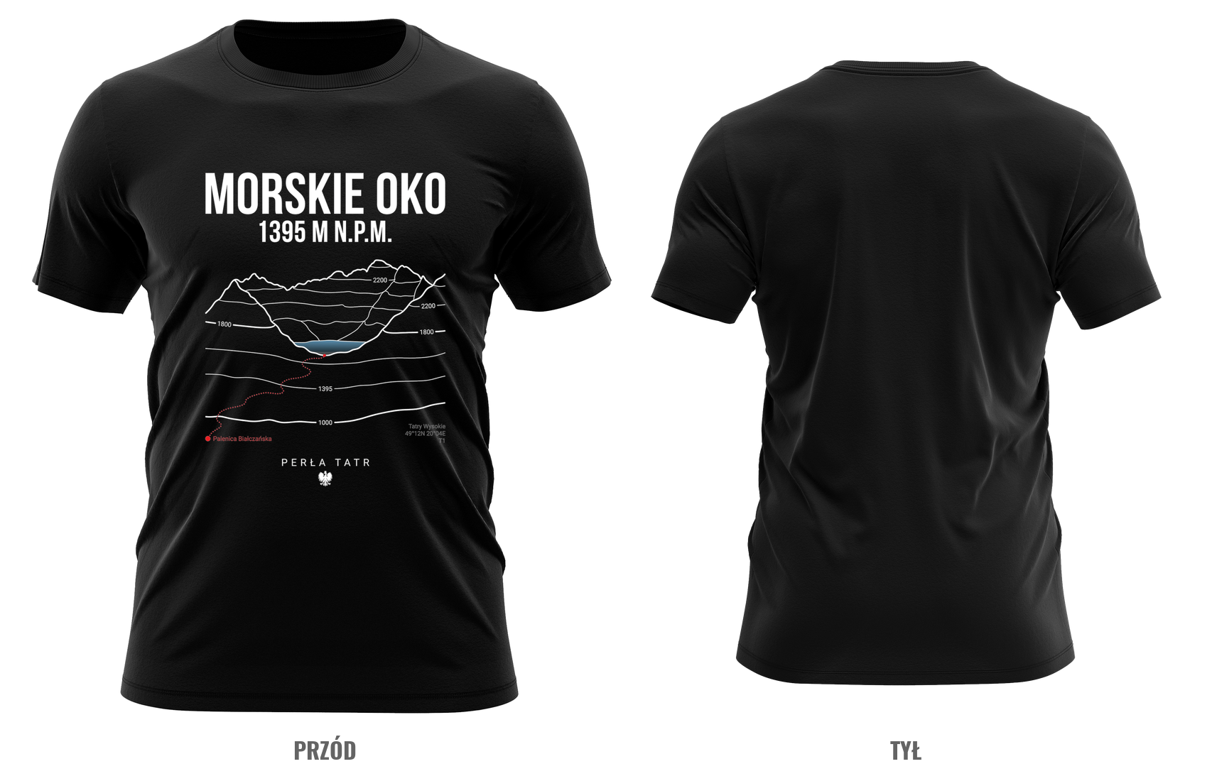 Morskie Oko — mapa szlaku