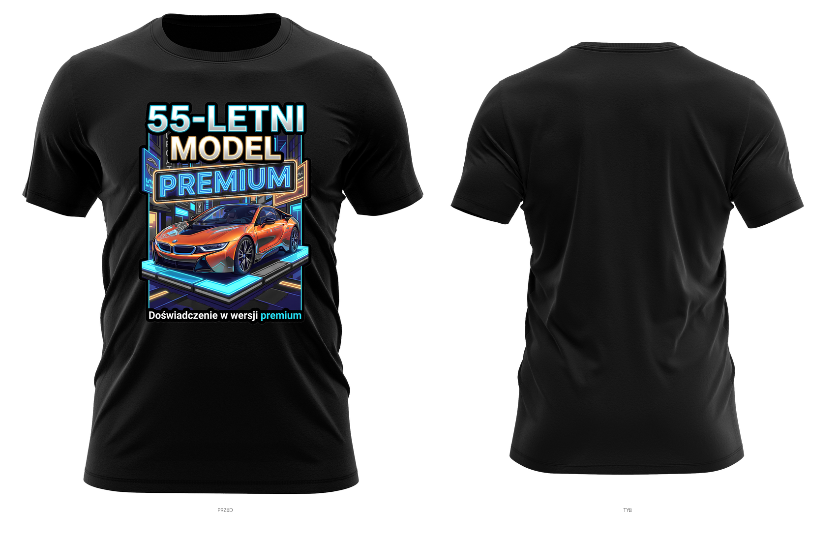 55-letni model premium — doświadczenie w wersji premium