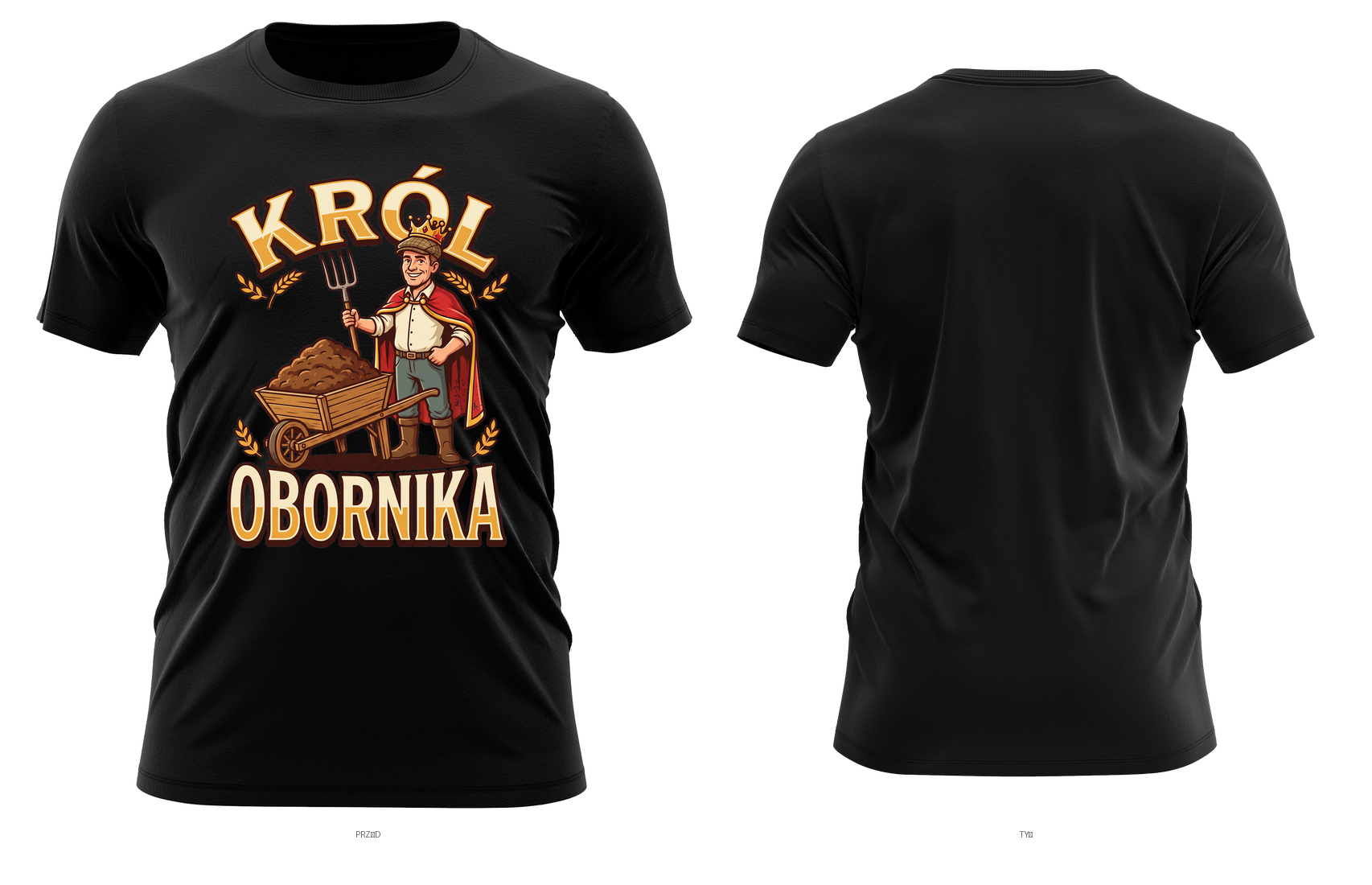 Król obornika — prezent dla rolnika