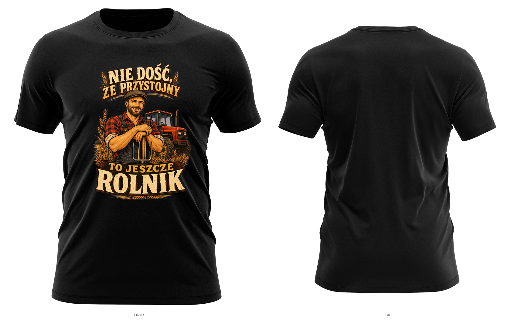 Nie dość, że przystojny, to jeszcze rolnik
