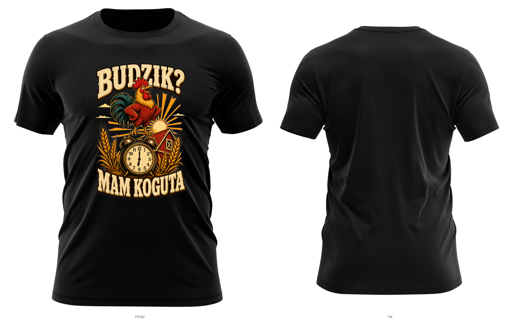 Budzik? Mam koguta — prezent dla rolnika