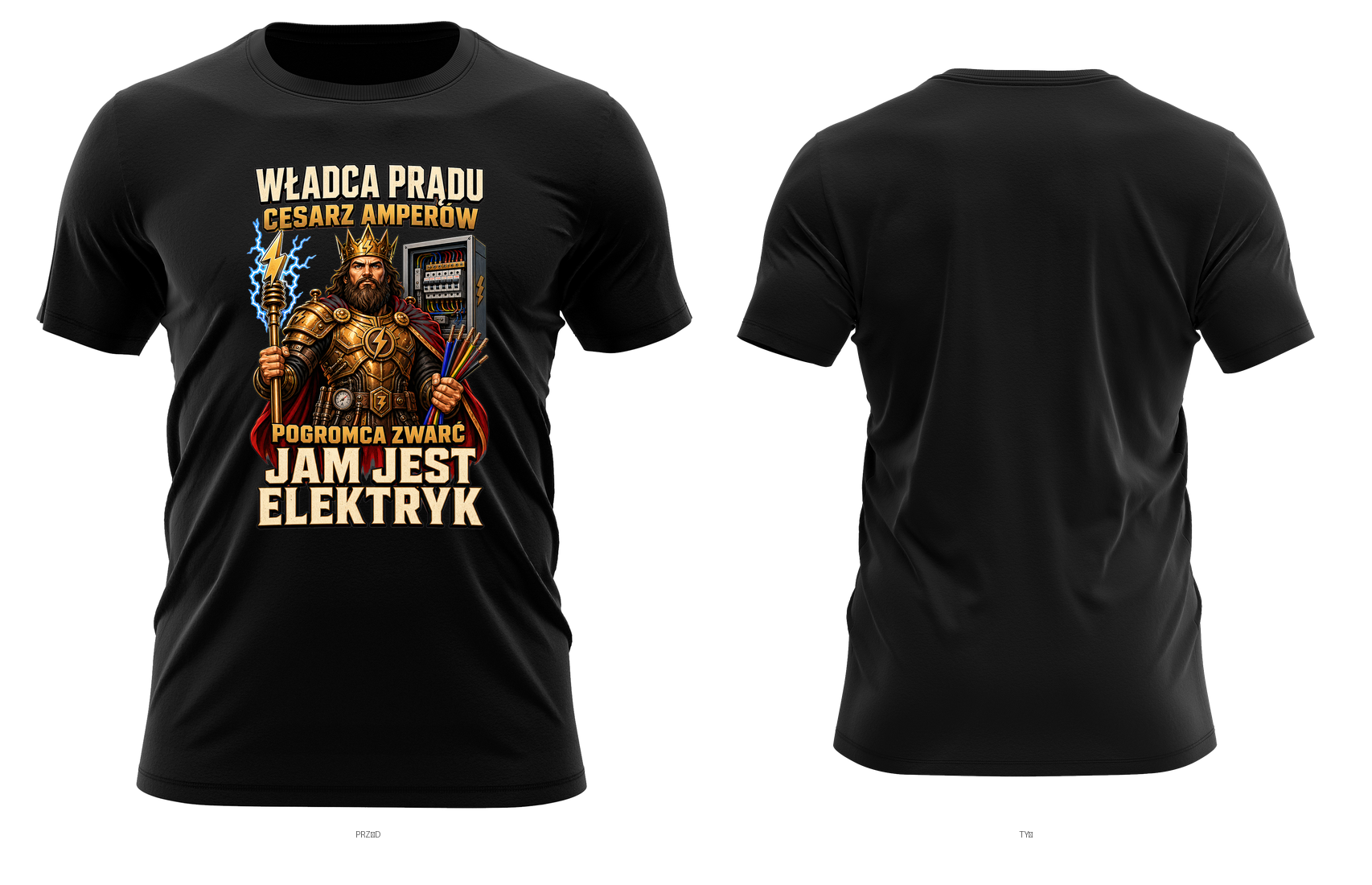 Władca prądu, cesarz amperów — jam jest elektryk
