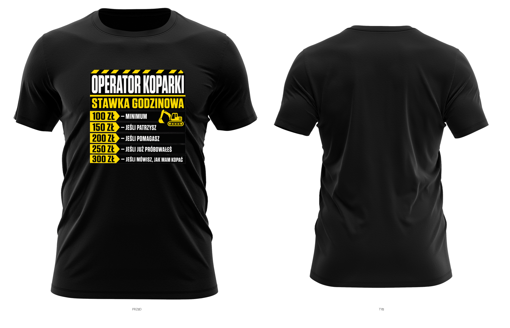 Operator koparki — stawka godzinowa
